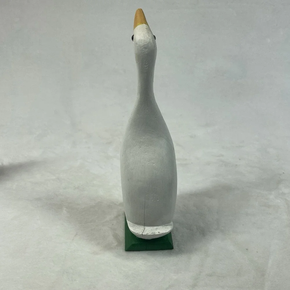 Vintage Goose Duck Shelf Decor Set 3 Rustic Wood Metal Country Farmhouse Cottage